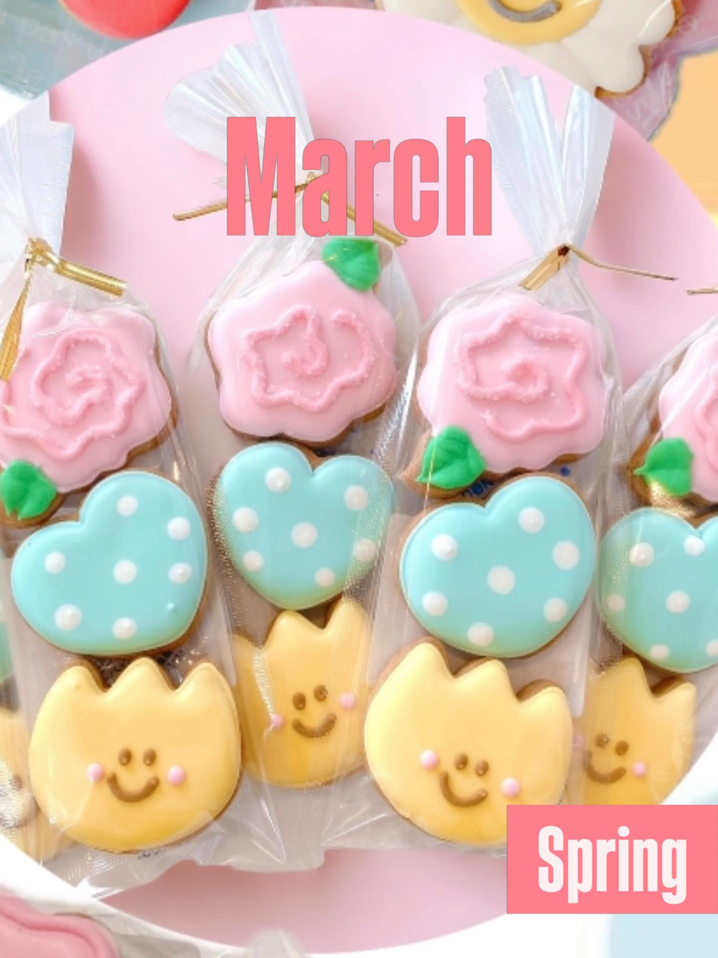 3月スタート！
（営業カレンダーをご確認ください🗓️）

卒業・別れのシーズン。
「ありがとう」「おめでとう」を伝える
春のご挨拶ギフトを店頭に多数ご用意しております

プチギフト、ロリポップクッキー、黒板風デザインなど
すぐにお持ち帰りいただける商品を豊富にご準備しています

そして3月といえば…🤍
ホワイトデー🤍
お返しギフトも店頭販売強化中！
可愛い春色クッキーが揃っています

3/12〜3/17
スマーク伊勢崎 POP UP 出店
（10:00〜19:00）
伊勢崎エリアの皆さま、ぜひお立ち寄りください

さらに！
新店舗前の自動販売機も24時間365日稼働中
お店がお休みの日もご利用いただけます♪

3月は“出会いと別れ”の特別な季節。
大切な想いを、SUGARFOLIAのクッキーで

SUGARFOLIA
栃木県足利市朝倉町2-3-1