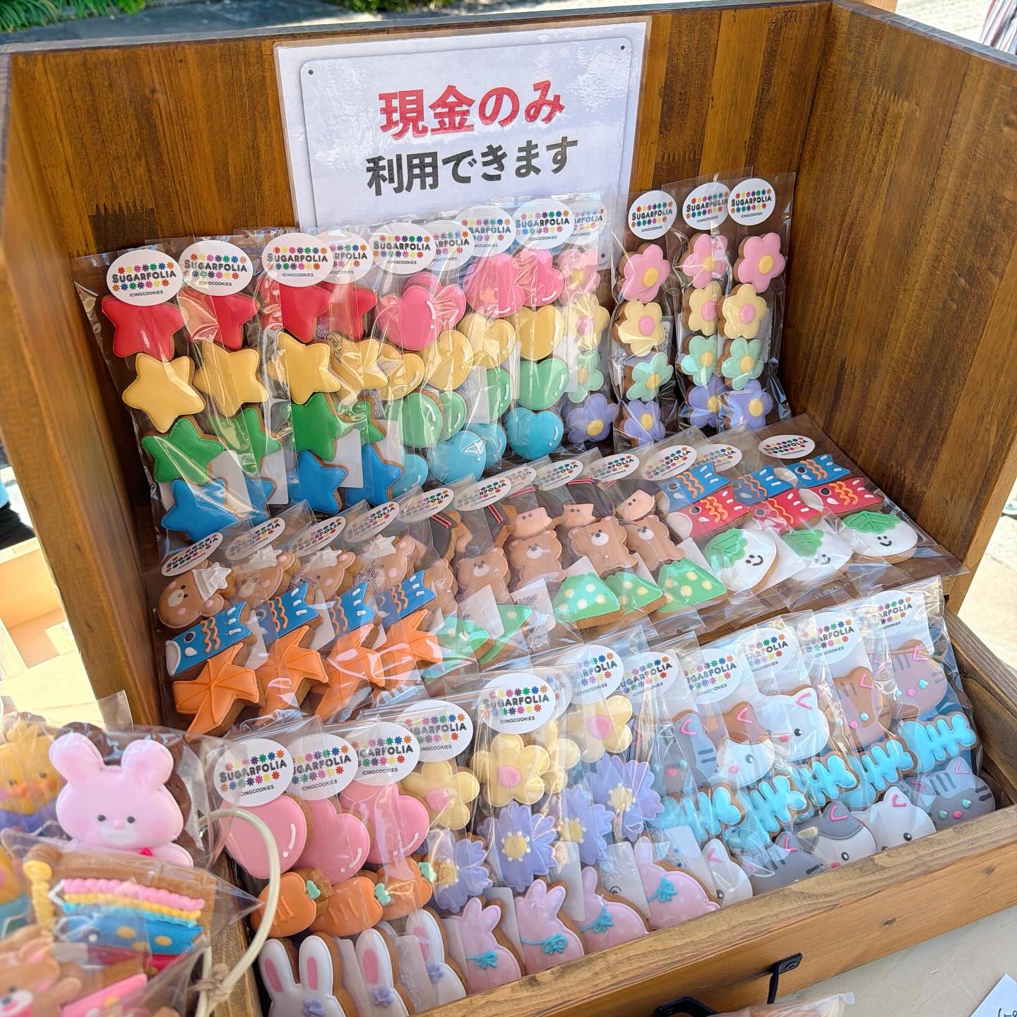 今日は
足利市にイベント出店です

足利の歴史が残るエリア
鑁阿寺の門前
『大門通り』にて
足利尊氏公像の前に出店してます

このワゴンは店舗を持つ前の開業支援で10年ほど前まで参加していた
「いしだたみスタンドアッププロジェクト」のもの！

この度思い出のワゴンで出店させていただくことになりました

sugarfoliaが開業して会社設立まで成長したのはこの礎があったから！

光栄です

sugarfoliaは
4/29.5/2
2日間出店します
10:00〜16:00

こどもの日クッキーがお得に買えますよ
計算大変だから全品500円！笑！！

足利観光の際はぜひお立ち寄りください